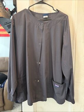 Women cherokee scrubs jacket